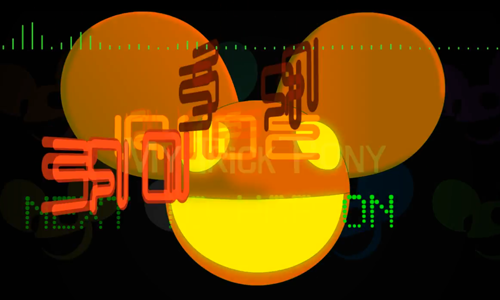 Deadmau5 - One Trick Pony (Typography)